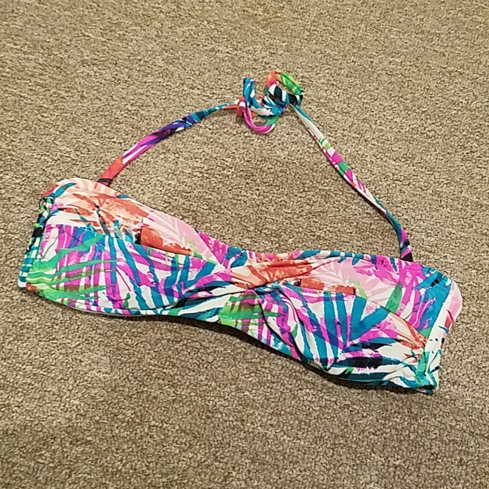 Bandeau swim top